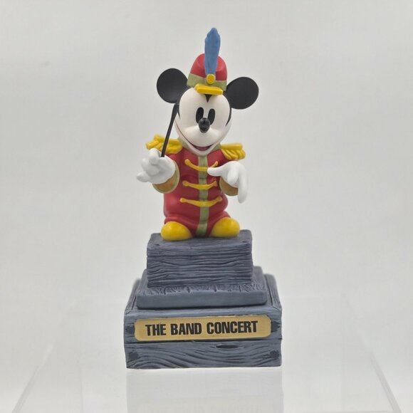 WDCC Mickey Mouse The Band Concert Sculpture "From the Top" 70th Birthday with B - Picture 2 of 9